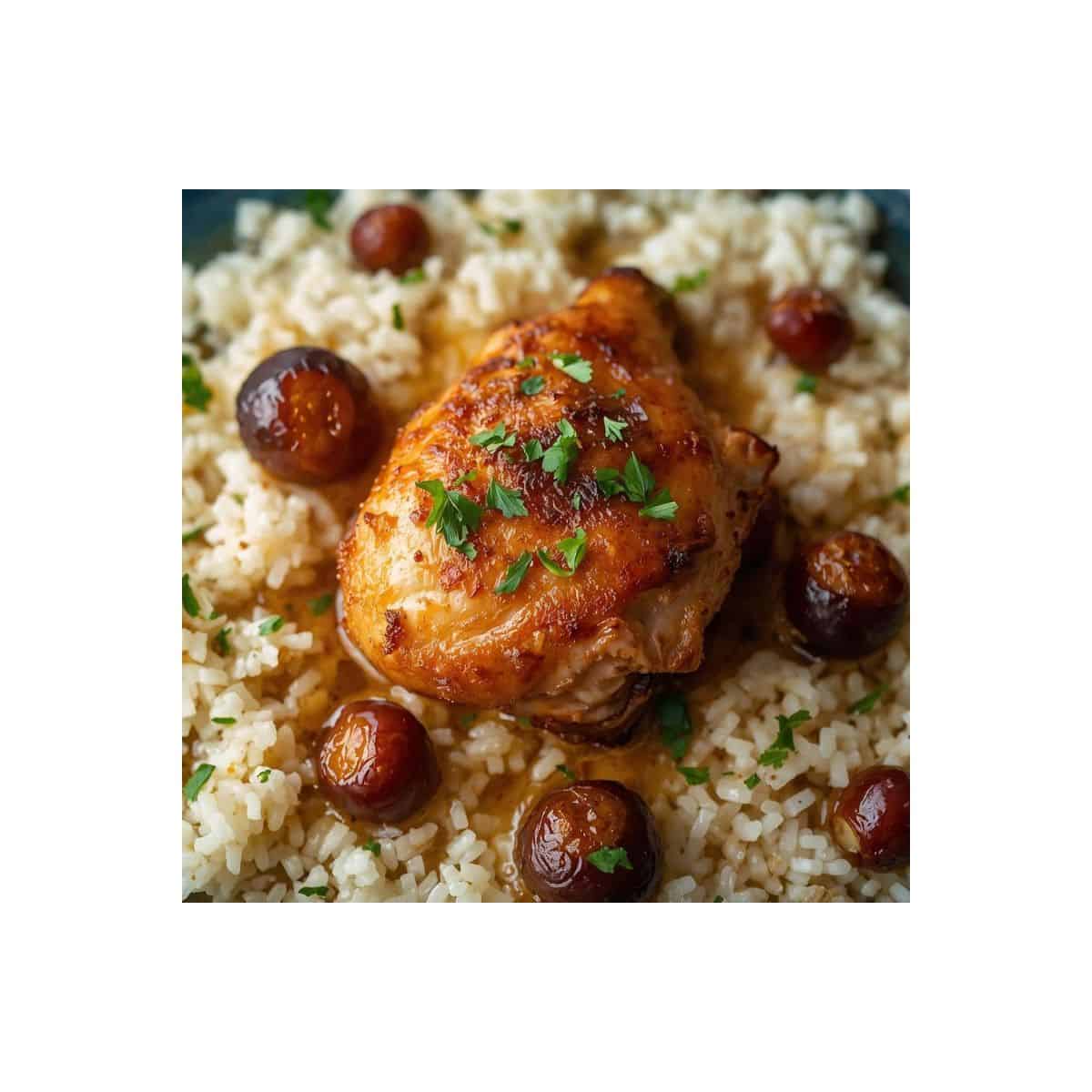 honey-soaked chicken and shallots dairy-free and soy-free